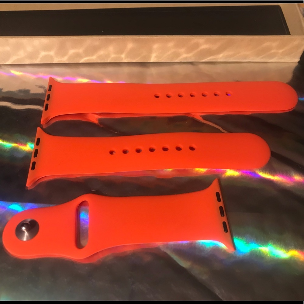 ✅NEW✅ Orange Apple Watch band✅ - Picture 2 of 7
